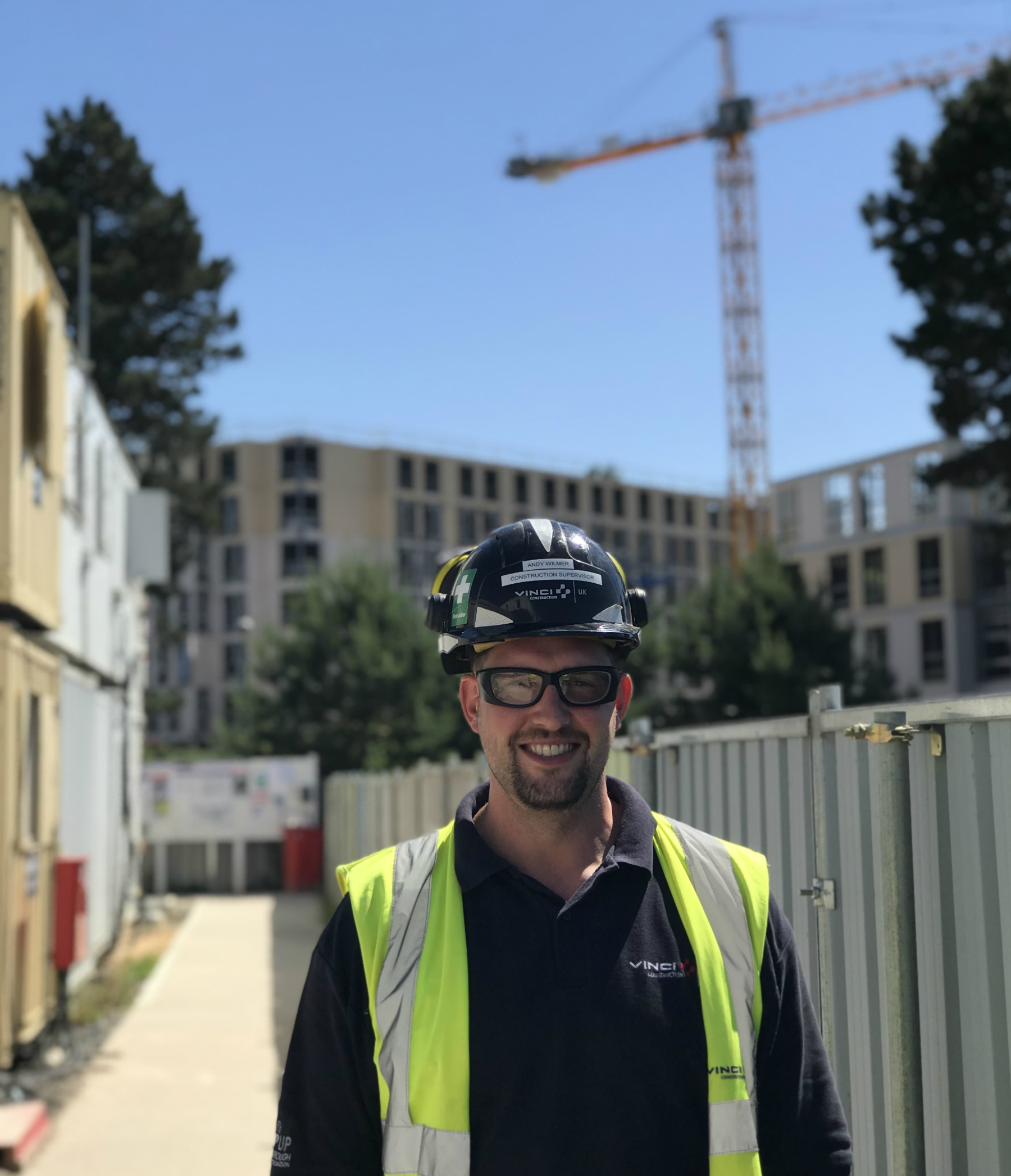 Andy Wilmer works for VINCI Construction UK